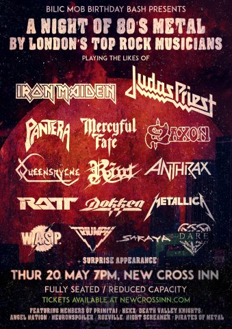 A Night of 80s Metal