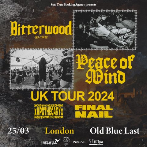 Bitterwood + Peace Of Mind